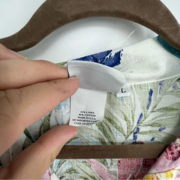 Hot Cotton Tropical Floral Set - Picture 4 of 11